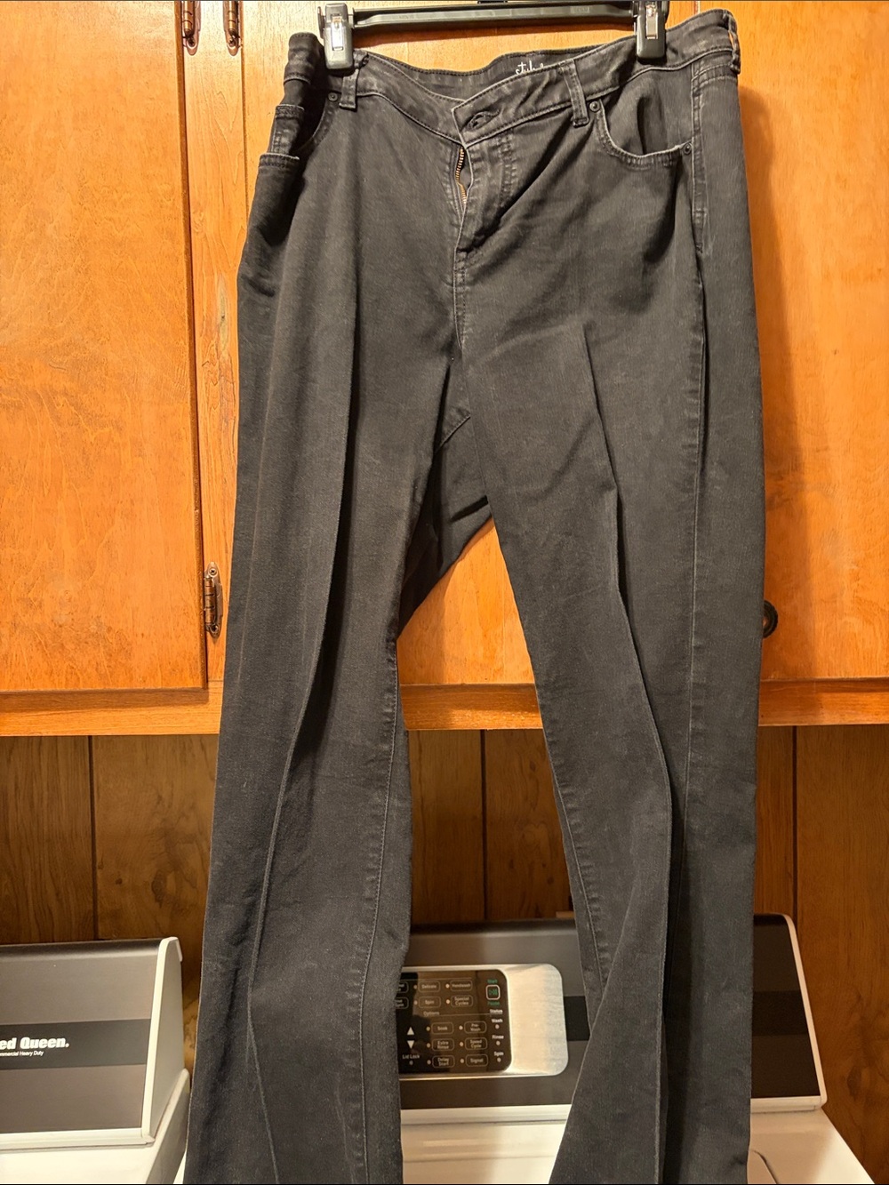 Style & Co. Women's Straight-Leg Jeans in Washed Black